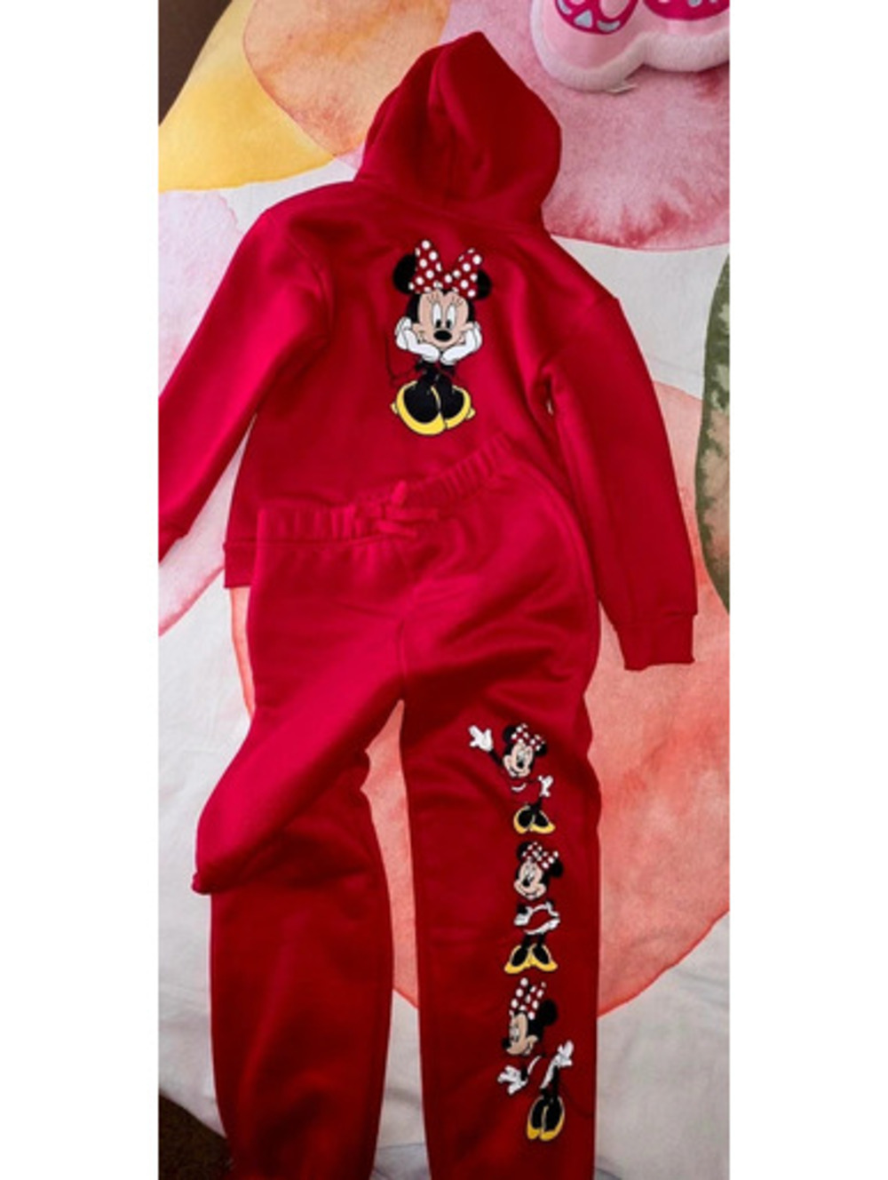 Disney Minnie Mouse Red Tracksuit Set - 6x
